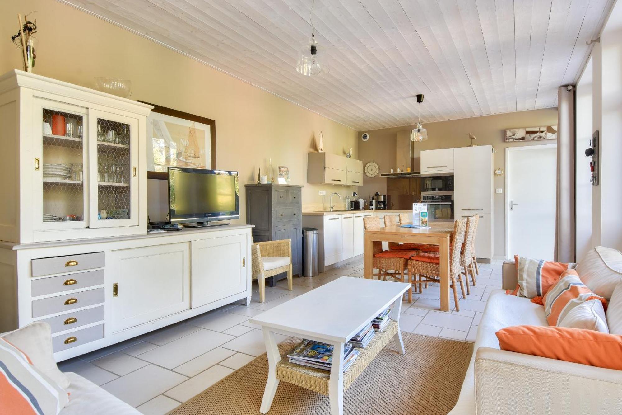 נוארמוטייה-אן-ליל Villa Traditionnelle Pour 8 - 550M De La Plage מראה חיצוני תמונה
